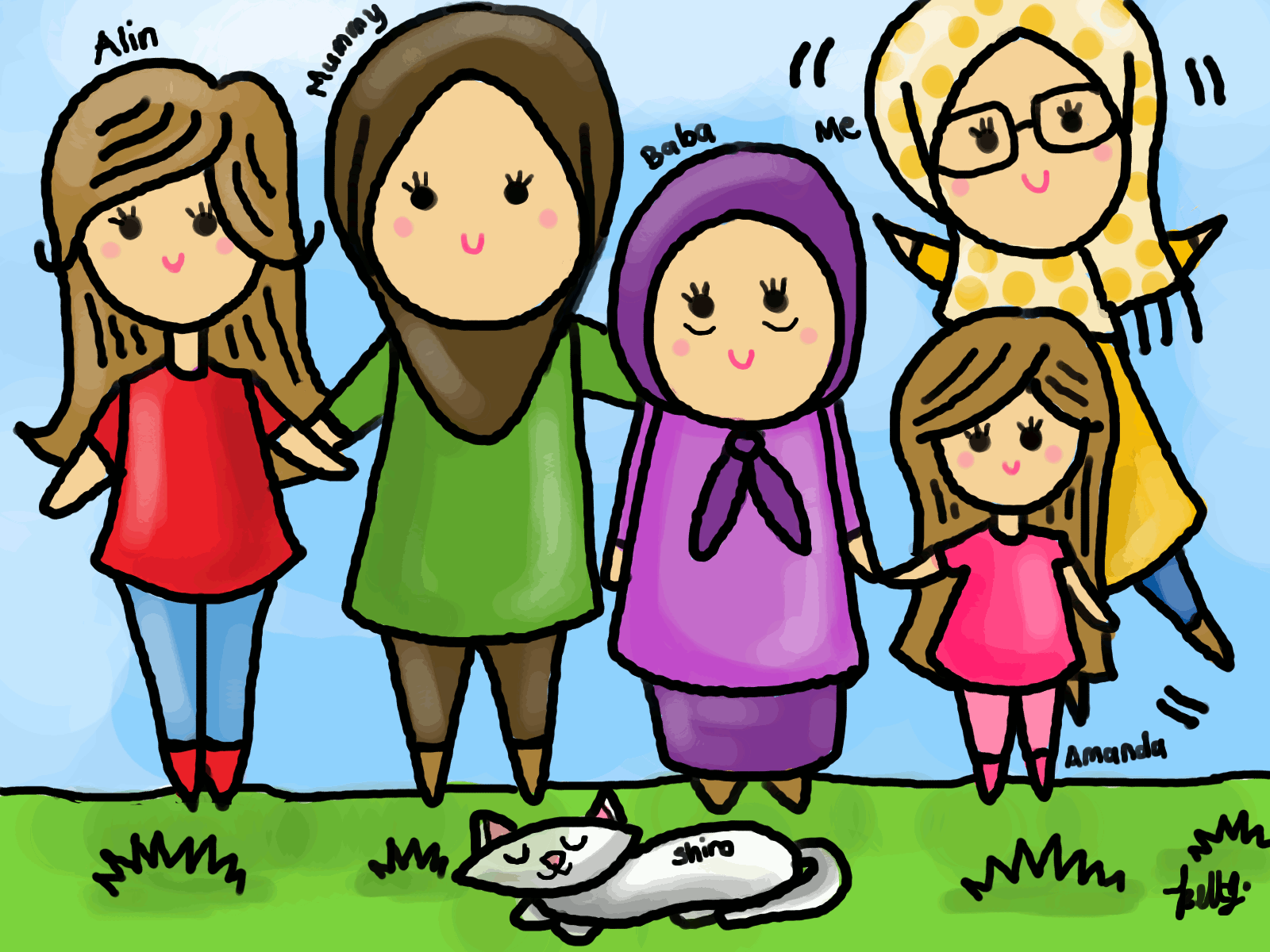 Amierah Nabillah: A Portrait of My Little Family :) Amierah Nabillah: A Portrait of My Little Family :)