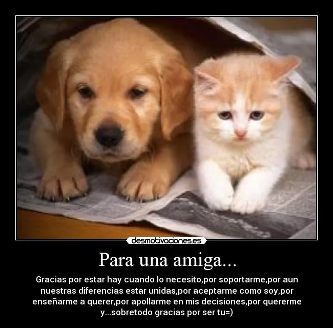 Para una amiga... | Desmotivaciones