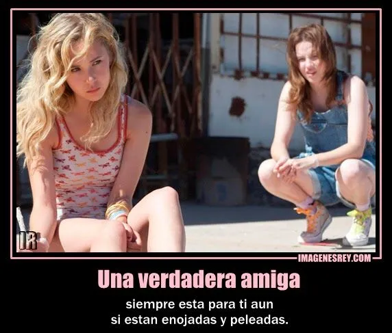 Una verdadera amiga siempre esta para ti aun si están enojadas y ... Una verdadera amiga siempre esta para ti aun si están enojadas y ...