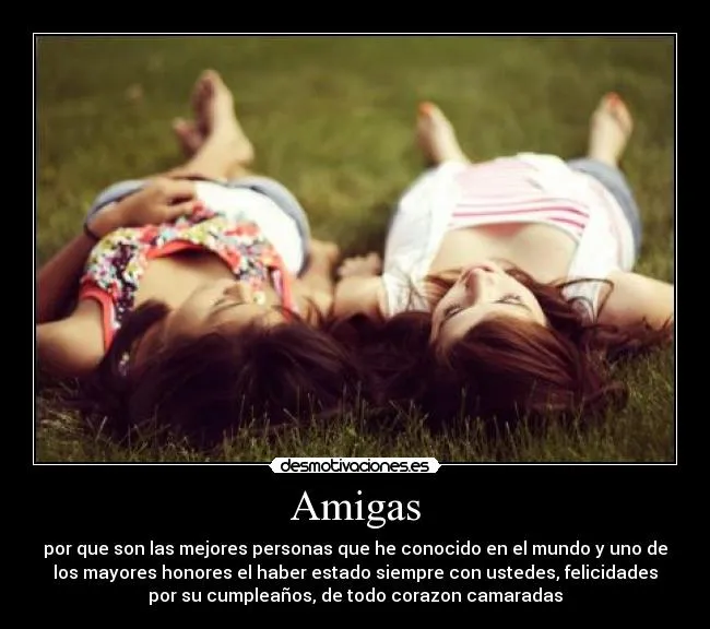 Amigas | Desmotivaciones