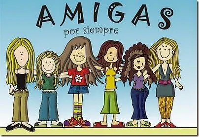 5 amigas por siempre - Imagui