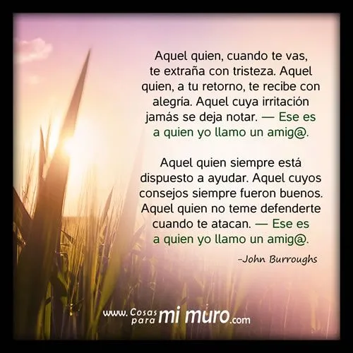 Ese es un amigo (lectura de reflexión)