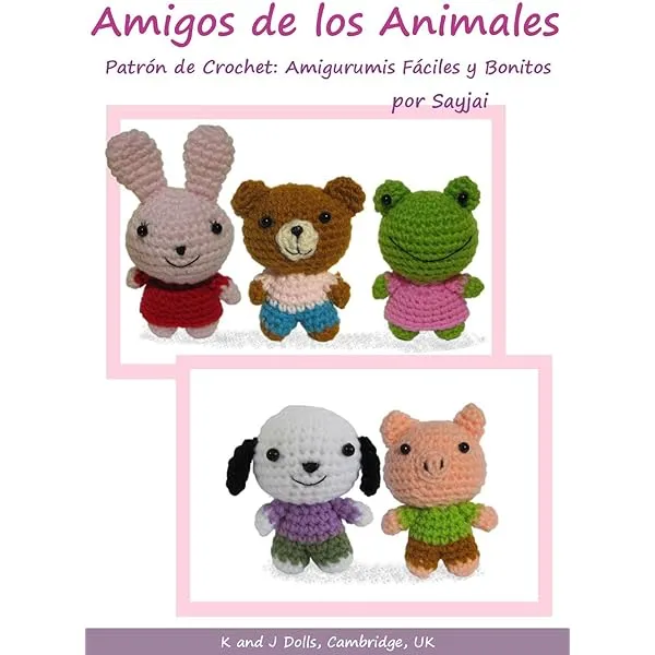 Amigos de los Animales Patrón de Crochet: Amigurumis Fáciles y Bonitos eBook : Sayjai, Thawornsupacharoen, Sayjai: Amazon.com.mx: Tienda Kindle Amigos de los Animales Patrón de Crochet: Amigurumis Fáciles y Bonitos eBook : Sayjai, Thawornsupacharoen, Sayjai: Amazon.com.mx: Tienda Kindle