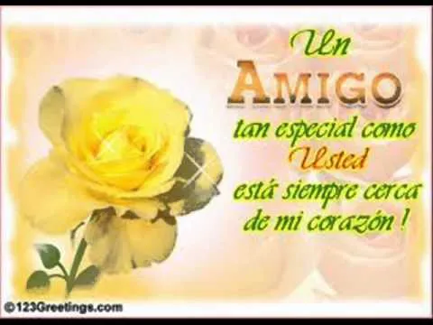 Para mis amigos especiales... - YouTube