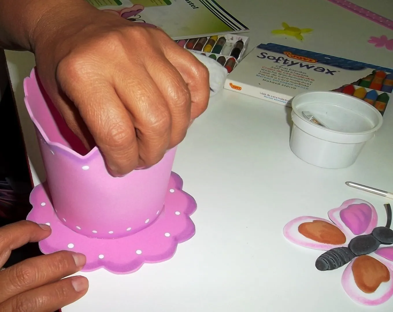 Amigos del Foamy: Paso a Paso de Cesta para Cumpleaños Infantil Amigos del Foamy: Paso a Paso de Cesta para Cumpleaños Infantil