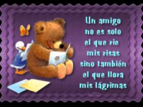 Para mi mejor amigoTE EXTRAÑO - YouTube