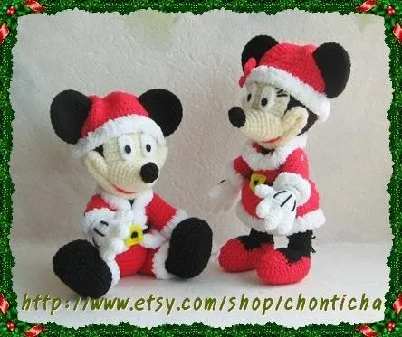 Patron de Mickey Mouse en crochet - Imagui