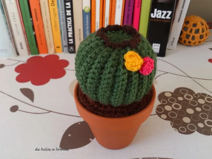 Amigurumi Cactus Redondo - PAtrón Gratis en Español aquí: http ...