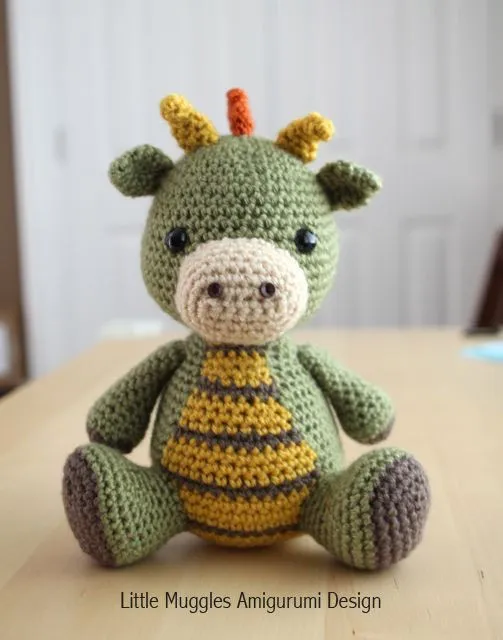Amigurumi Crochet Pattern - Spike the Dragon | Patrones Amigurumi ... Amigurumi Crochet Pattern - Spike the Dragon | Patrones Amigurumi ...