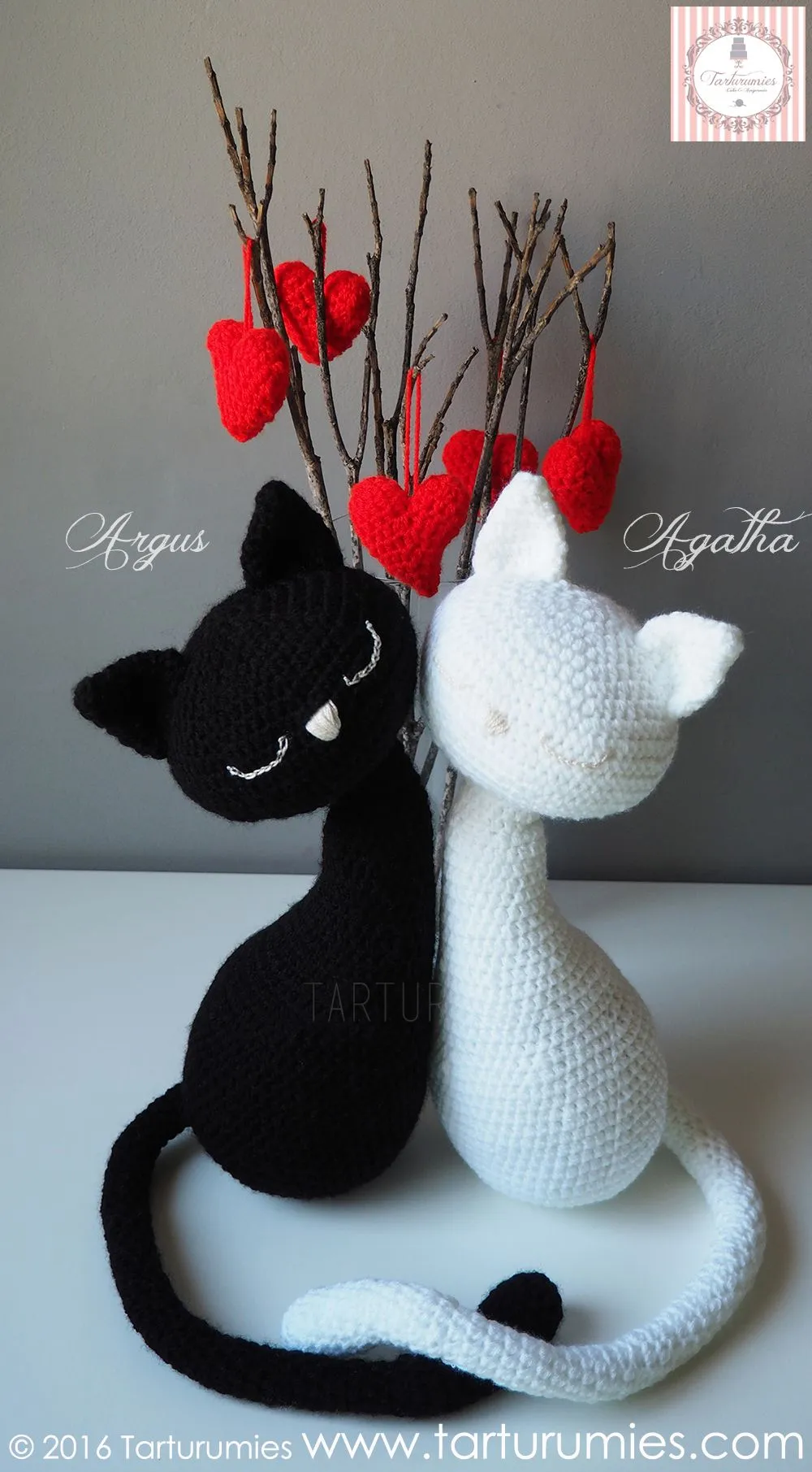 Amigurumi Patrón: Gatitos Agatha y Argus de Tarturumies - Tarturumies Amigurumi Patrón: Gatitos Agatha y Argus de Tarturumies - Tarturumies