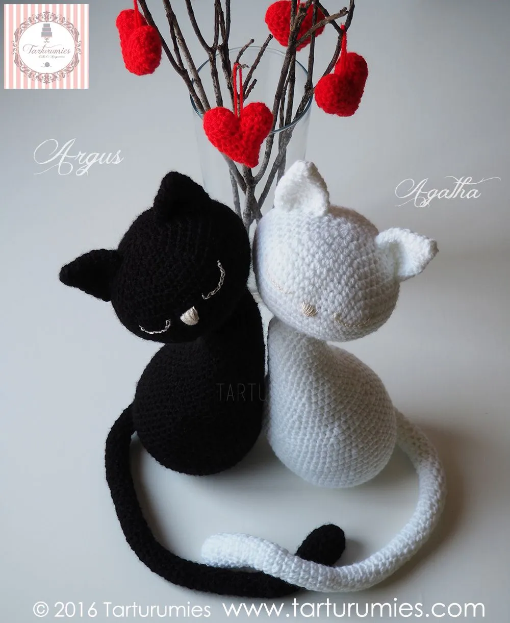 Amigurumi Patrón: Gatitos Agatha y Argus de Tarturumies - Tarturumies Amigurumi Patrón: Gatitos Agatha y Argus de Tarturumies - Tarturumies