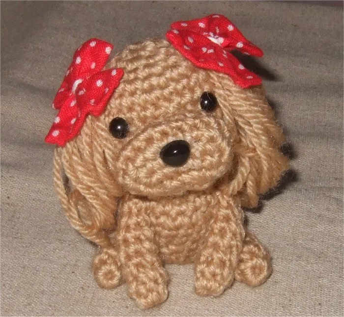 Perros amigurumis patrones - Imagui