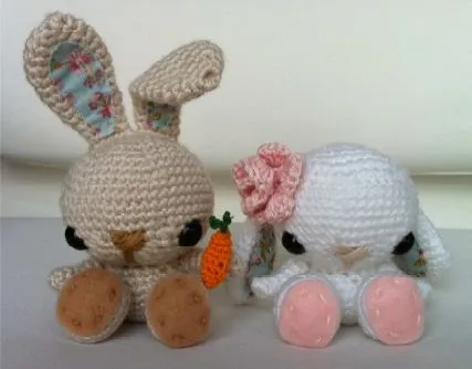 Día del Animal: una adorable conejita en crochet | tusouvenirs Día del Animal: una adorable conejita en crochet | tusouvenirs