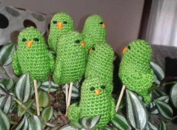 AMIGURUMIS AND CROCHET: MÁS PÁJAROS