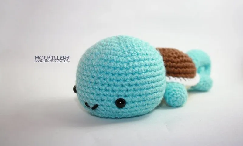 Amigurumis de Bulbasaur, Squirtle, Charmander y Pikachu | La ...