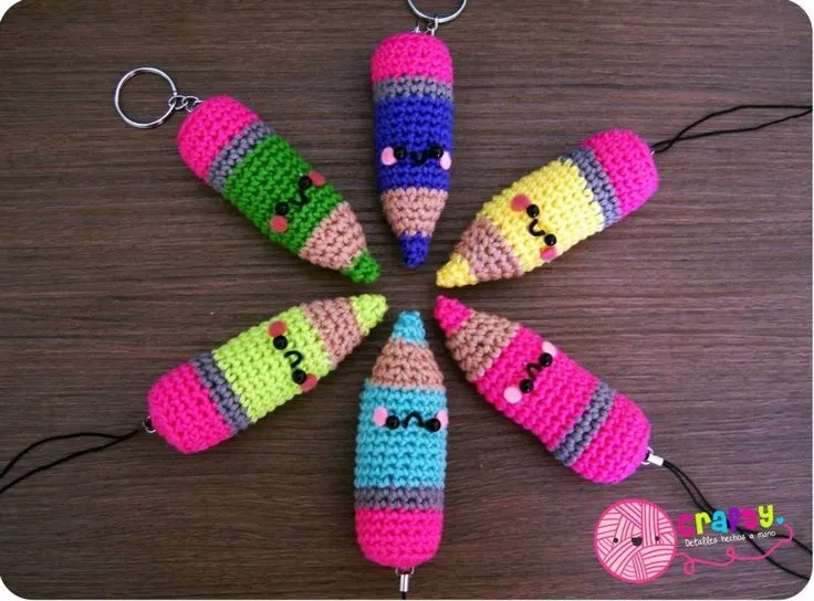 Amigurumis lápices | Figuras tejidas | Pinterest Amigurumis lápices | Figuras tejidas | Pinterest