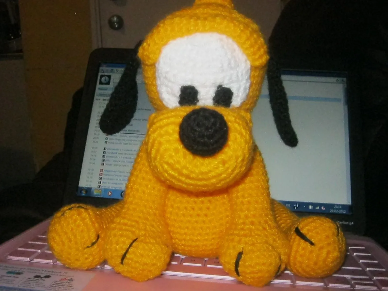 Amigurumis y mas: Patron de Pluto en amigurumi Amigurumis y mas: Patron de Pluto en amigurumi