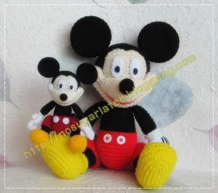 My Amigurumi: Miniature Mickey mouse