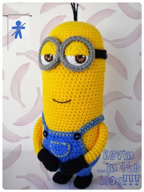 AmigurumisFanClub: The Minions (III): KEVIN!!!