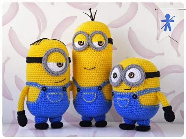 AmigurumisFanClub: The Minions (III): KEVIN!!!