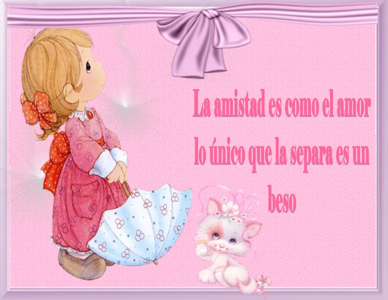 la amistad es como el amor… | Gotitas de Amor!