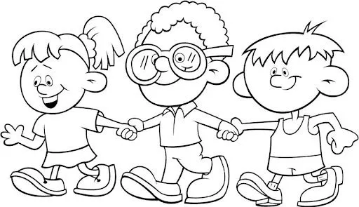 Imagenes de compañerismo para colorear - Imagui Imagenes de compañerismo para colorear - Imagui