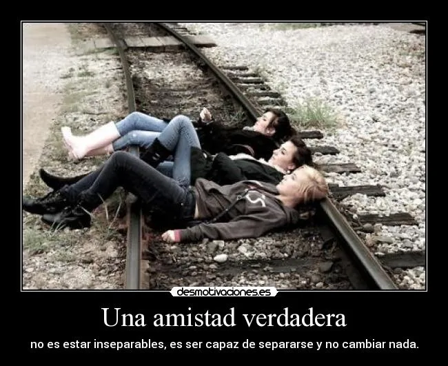 Una amistad verdadera | Desmotivaciones
