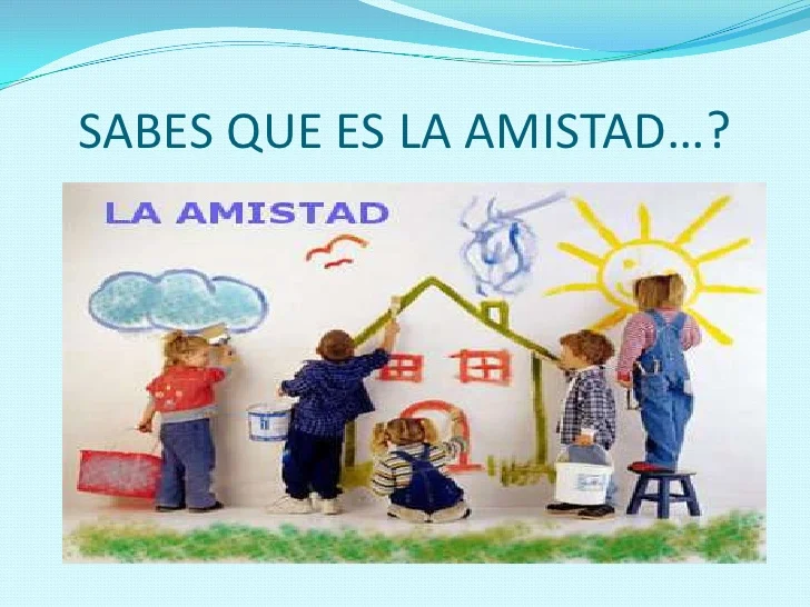 La Amistad en los niños