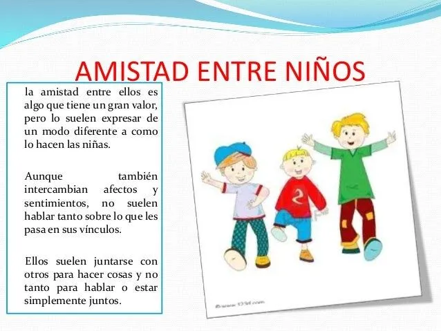 La amistad como valor para niños - Imagui