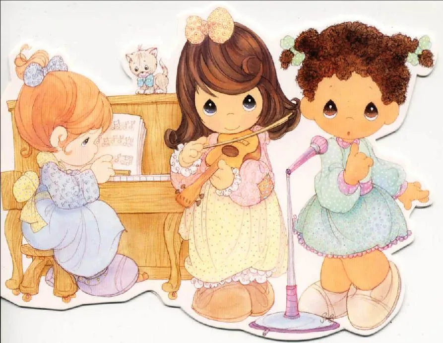Amistad Precious Moments | Música Bebés Niños Mamás