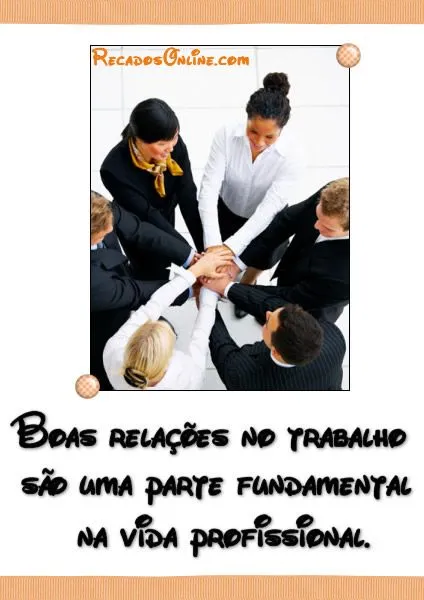 Amizade no Trabalho - Imagens, Mensagens e Frases para Facebook