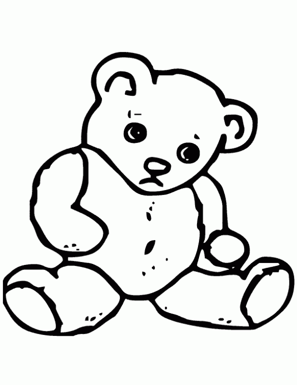 Dibujo de Osito Teddy. Dibujo para colorear de Osito Teddy ... Dibujo de Osito Teddy. Dibujo para colorear de Osito Teddy ...