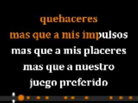 Te amo alexander acha karaoke - YouTube