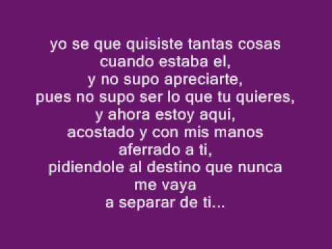 por que te amo allison con letras - YouTube