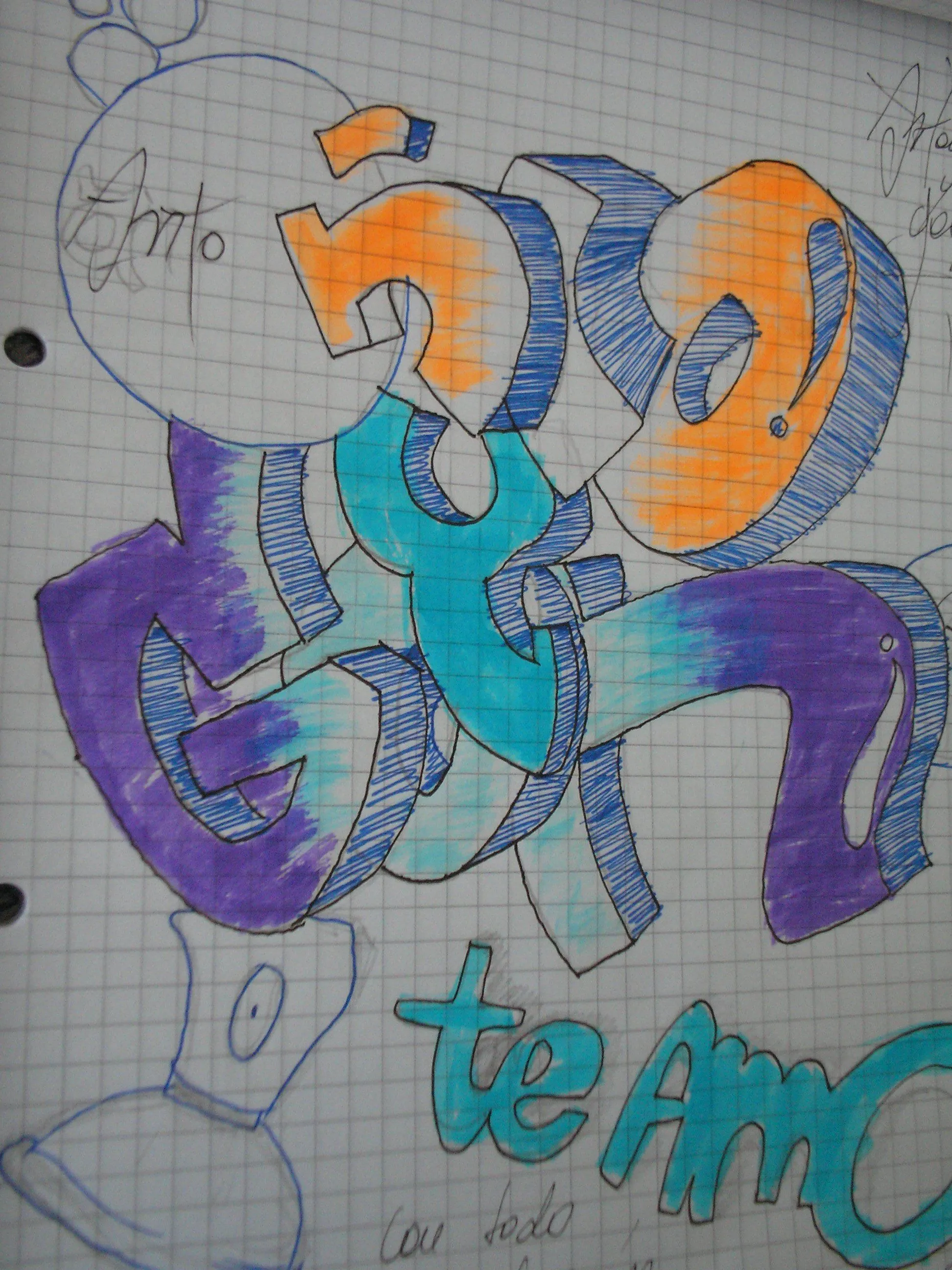 Graffitis mi amor | Flickr - Photo Sharing!