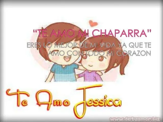 Te amo mi chaparra fsasfgfs