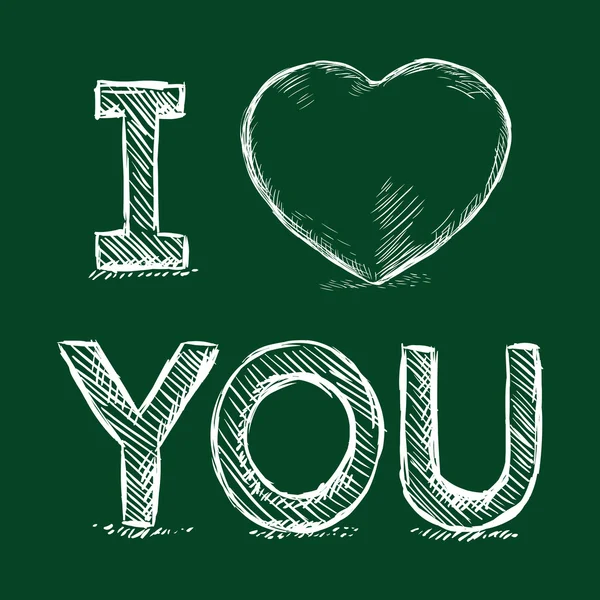 Te amo dibujo ilustración — Vector stock © nikiteev #60985243 Te amo dibujo ilustración — Vector stock © nikiteev #60985243