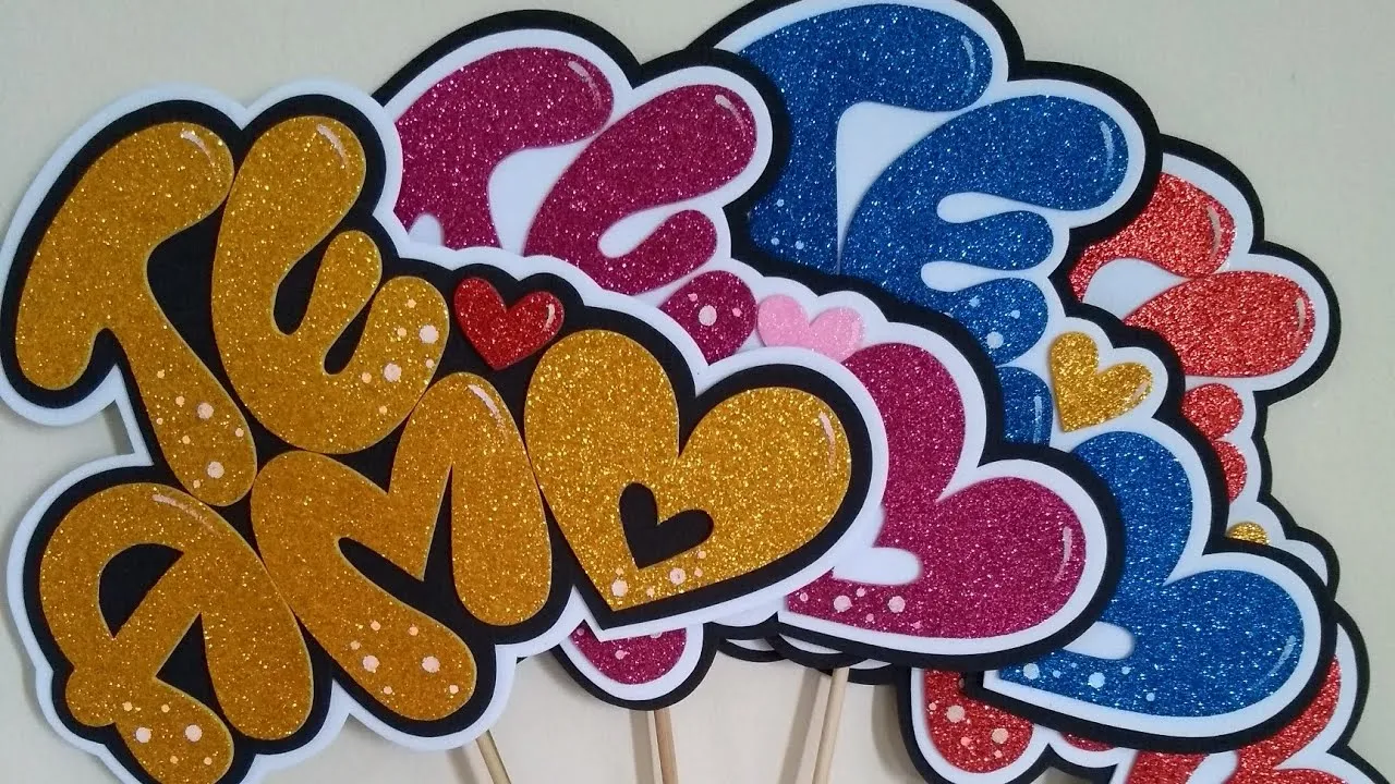TE AMO en foami o gomaeva ❤️ #pasoapaso #teamoenfomi #pinteamo #pinenfomi #pines #toppers - YouTube TE AMO en foami o gomaeva ❤️ #pasoapaso #teamoenfomi #pinteamo #pinenfomi #pines #toppers - YouTube