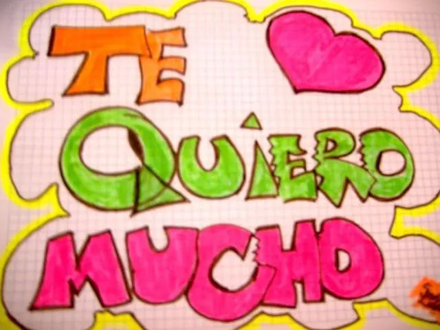 Te quiero amiga graffiti - Imagui