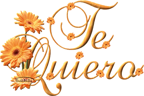 Gifs de letras con flores - Imagui