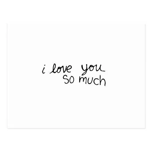 Te amo tanto - mano escrita tarjetas postales de Zazzle. Te amo tanto - mano escrita tarjetas postales de Zazzle.