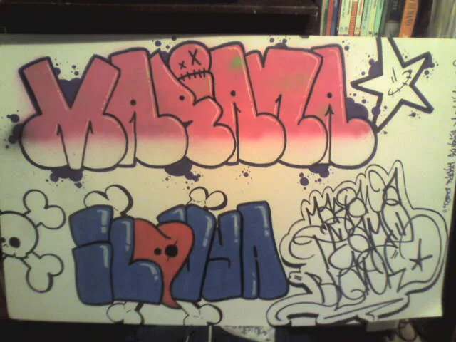 Te amo mariana en graffiti - Imagui