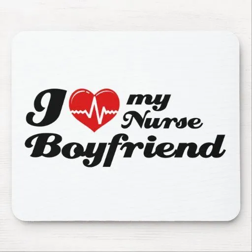 Amo a mi novio de la enfermera alfombrillas de ratones | Zazzle Amo a mi novio de la enfermera alfombrillas de ratones | Zazzle
