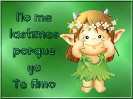 yo te amo perdoname