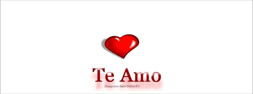 Te amo | Portada para facebook | Imágenes y Fondos