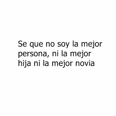 YO TE AMO Y NO QUIERO PERDERTE