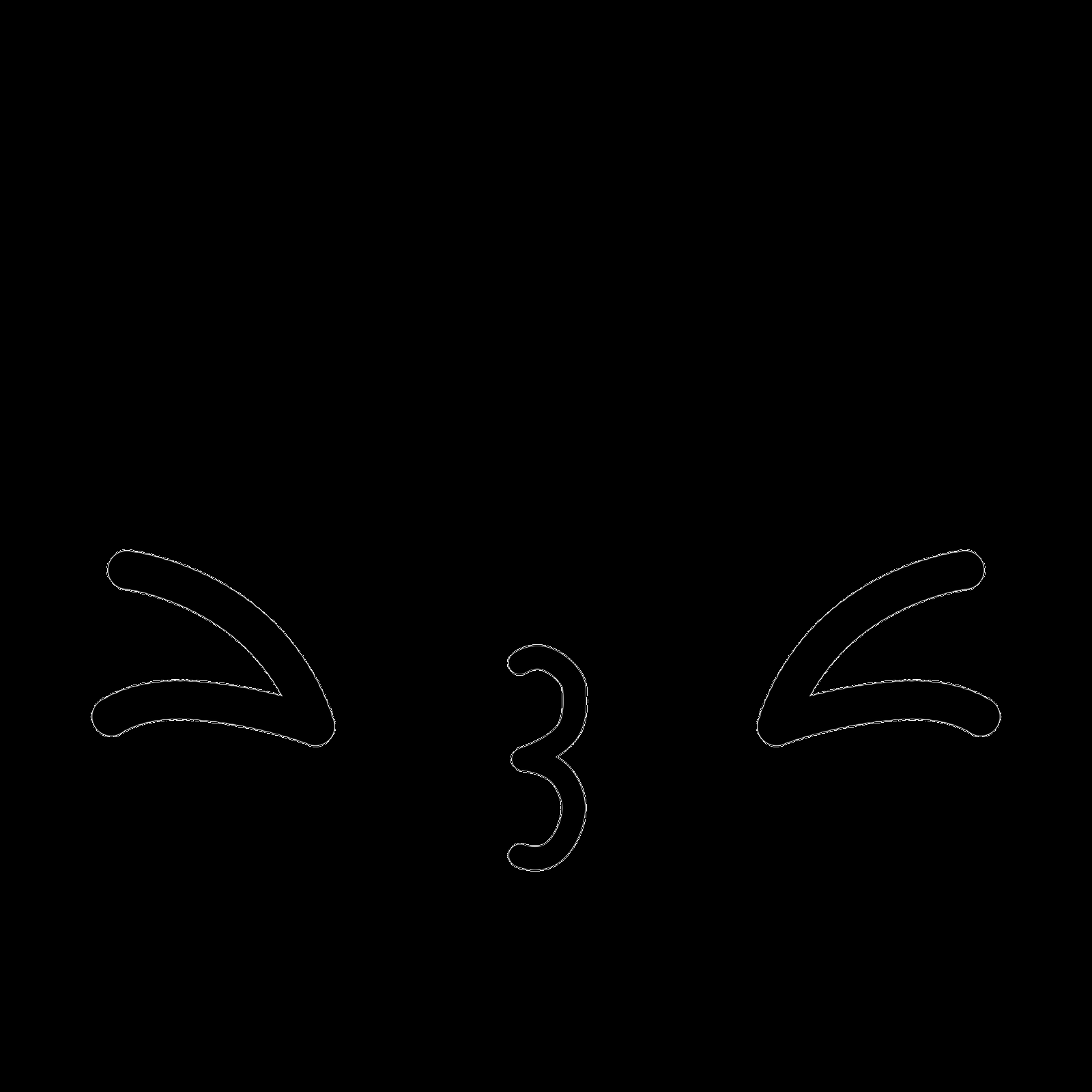 Estas imagenes son caritas de kawaii png pero no se ven por el color ... Estas imagenes son caritas de kawaii png pero no se ven por el color ...