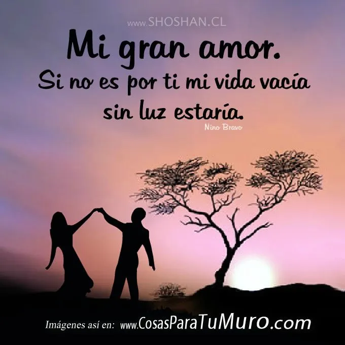 Mi gran amor...