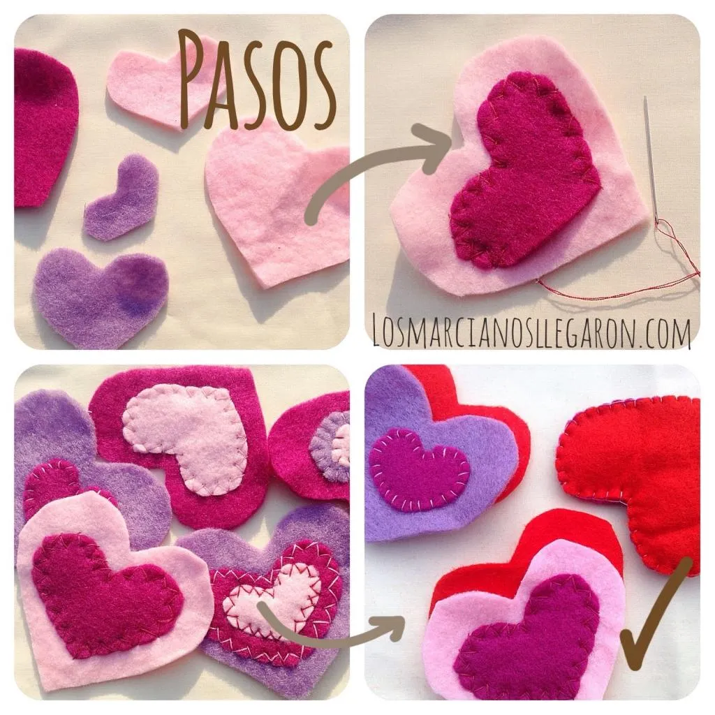 moldes de corazones | Aprender manualidades es facilisimo.com moldes de corazones | Aprender manualidades es facilisimo.com