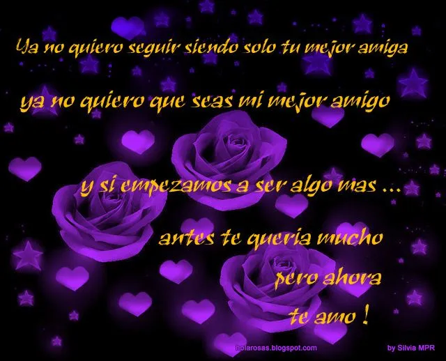  ... Amor y Amistad frases cortas con imagenes de rosas y corazones 108-1
